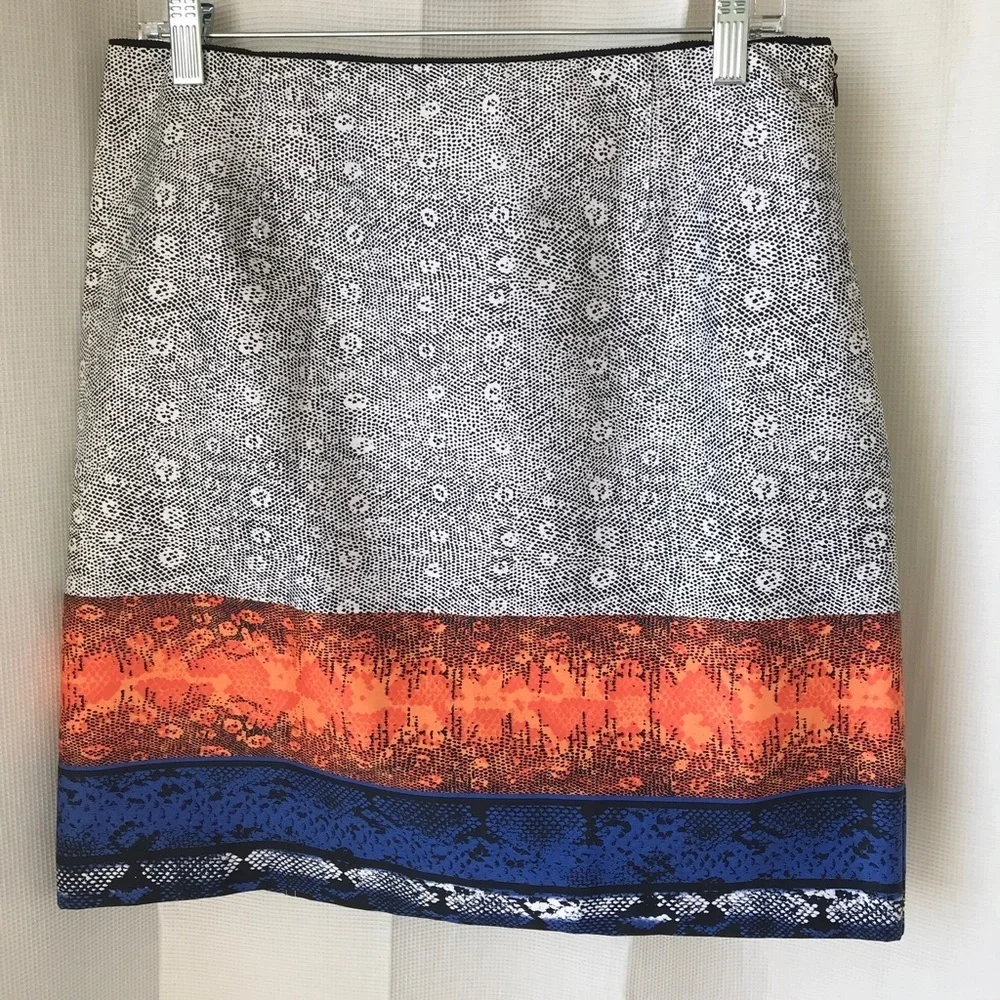 Kenneth Cole A-Line size 8 Skirt Side Zip  Office Teacher School Career‎